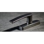Cr�mone ajustable fapim gea � une fourche - gris anthracite 7016 mat - 0530bi - mr