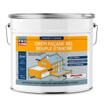 Crpi mur extrieur, souple, tanche, anti - fissure, enduit faade impermable haut de gamme s81 procom ...
