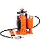Cric bouteille hydraulique - vevor - 20 t 265 - 500 mm cric de levage pneumatique - auto atelier