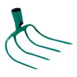 Croc  fumier 4 dents 21 cm emmanch