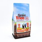 Crocchette peraga grain free per cane adulto 6kg pollo cibo per cani