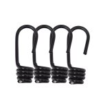 Crochets acier plastifi lot de 4pcs pour tendeur 10  12 mm