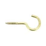 Crochets d'armoire - vis � bois laiton - 25 pi�ces - 3, 5x25 mm torbel