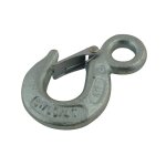 Crochet de levage � oeil et linguet acier estamp� viso cu 500kg - leo6e