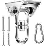 Crochet plafond lourds acier inoxydable 450 kg capacit� 360 rotation, crochets balancoire suspension ...