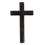 Croix en bois massif, ornements du christ, decoration murale, croix de table, decoration de chapelle ...