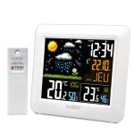 La crosse technology ws6820 blanc lcd batterie dc