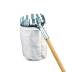 Cueille fruits metal et coton diametre 155mm sans manche