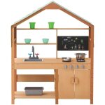 Cuisine en bois pour enfants - duoku - jeu d'extérieur pour tout - petits - avec cuisinières evier noir ... Cuisine en bois pour enfants - duoku - jeu d'extérieur pour tout - petits - avec cuisinières evier noir ...