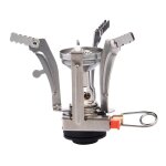 Cuisinire de randonne a gaz portable, rchaud de camping en plein air, rsistant au vent