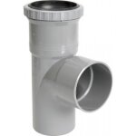 Culotte pvc 45 � joint de dilatation m�le - femelle - Ø 100 mm - bmt14 nicoll