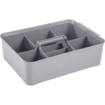 Curver 243837 bo�te de rangement handy (l x l x h) 366 x 263 x 104 mm argent 1 pc(s) y231233