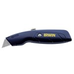 Cutter à lame trapèze rétractable standard de irwin 10504238 Cutter à lame trapèze rétractable standard de irwin 10504238