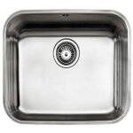 Cuve sous plan - teka - inox lisse - 1 bac - acier inoxydable 18 / 10 - profondeur 200 mm