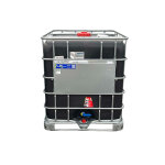 Cuve de stockage 1000l ibc poche r�nov�e grillage opaque noire - bouchon diam�tre 22 cm