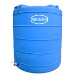 Cuve de stockage eau 10000 verticale pre equipee
