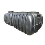 Cuve de stockage d'eau enterre horizontale 10000l