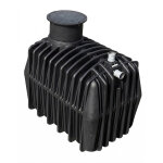 Cuve de stockage d'eau enterr�e horizontale 5000l