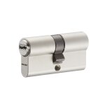 Cylindre 7101 cy110 vachette + 3 cl�s vari�s - nickel satin� din 18252 - 40 x 40 mm - cy110kded4040snd0 ...