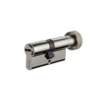 Cylindre � bouton - s�ret� - nickel� - 5 cl�s brevet�es - 30xb40 - velix vachette