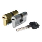 Cylindre en laiton iridium m irm3030ld 60mm (30 + 30mm) 15mm long cam avec 5 clés de sécurité. ifam Cylindre en laiton iridium m irm3030ld 60mm (30 + 30mm) 15mm long cam avec 5 clés de sécurité. ifam