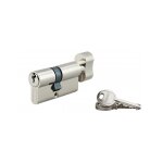 Cylindre de serrure ? bouton 35 x 25 mm 3 cl?s 14064 thirard