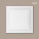 Dalle de plafond 157004 profhome element pour plafond dalle pour mur et plafond style n�o - empire blanc ...