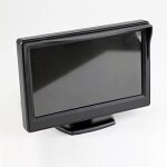 Dc 12v 4. 3 couleur tft lcd voiture auto ecran moniteur pour camra de recul magntoscope dvd