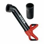 Deboucheur pompe a main - haute pression 2 embouts virax 290210