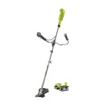 Dbroussailleuse ryobi - rbc18x20b4f - 18v one + lithiumplus - 1 batterie 4. 0ah - 1 chargeur rapide ...