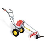 Dbroussailleuse á roues, avec moteur essence 2 temps 51. 7cc - bricoferr
