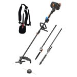 Dbroussailleuse thermique 26cc 4 en 1 avec dmarrage lectrique - lawnmaster