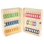 Decayeux - coffret  cl  crochet fixe blanc avec intercalaire pour 45 cls