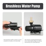 Decdeal pompe à eau sans balais ultra silencieuse dc 12 v micro pompe à eau sans balais étanche pompe ... Decdeal pompe à eau sans balais ultra silencieuse dc 12 v micro pompe à eau sans balais étanche pompe ...