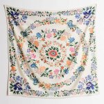 Deco mural decoration chambre femme decoration mural tapisserie murale bohme indien, mandala a fleurs ...