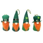 D�corations gnomes de la saint - patrick, ornements suspendus d'elfe scandinave pour arbre de table, ...