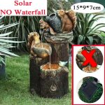 Décoration de jardin en résine a energie solaire avec lumière led, décoration de jardin de simulation ... Décoration de jardin en résine a energie solaire avec lumière led, décoration de jardin de simulation ...