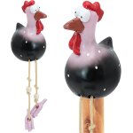 Dcoration de jardin statue de poule en rsine pour l'extrieur deco jardin cadeaux de jardin poule decorative ...