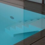 Dcoration piscine enduit de cuvelage finition bton cir arcacim deco titane - gris clair kit de 8 m ...