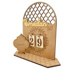 Décorations de ramadan en bois, bricolage, calendrier de compte à rebours, ornement de prière eid ramadan, ... Décorations de ramadan en bois, bricolage, calendrier de compte à rebours, ornement de prière eid ramadan, ...