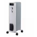 Dedra da - j1501 appareil de chauffage blanc 1500 w chauffage �lectrique � bain d'huile