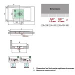 Dgauchisseuse - raboteuse - 260 mm (monophas) rad260