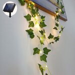 Degradlights - guirxit solaire tanche, 10m, 100led, 5m, 50 led, cuir chevelu d'rable, extrieur, ...