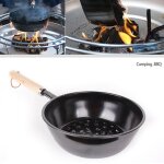 Dmarreur de chemine pliable pour barbecue, outil de gril au charbon de bois, camping en plein air, ...