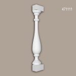 Demi - balustre profhome 471111 moulure exterieure balustrade elément de façade style néo - classicisme ... Demi - balustre profhome 471111 moulure exterieure balustrade elément de façade style néo - classicisme ...