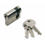 Demi cylindre - 40 x 10 mm - first 5000 - s'entrouvrant - nickel� vachette