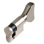 Demi cylindre � bouton - b30 x 10 - r6 - vari� - laiton nickel� iseo city