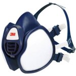 Demi - masque anti - gaz et antipoussi?res filtre ffabek1p3 3m