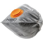 Demi - masque neo ffp1 avec charbon actif et valve - 3 pi�ces