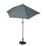 Demi parasol semi - circulaire balcon terrasse uv 50 + polyester / aluminium 3kg avec une port�e de 270 ...
